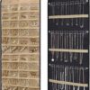 Double-Sided Metal-Hook Black Hanging Jewellery Organiser