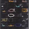 80-Pocket Storage Bag Hanging Jewellery Organiser